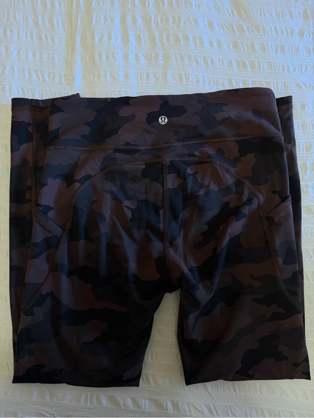 lululemon athletica Brown & Black Camo High-Rise Leggings